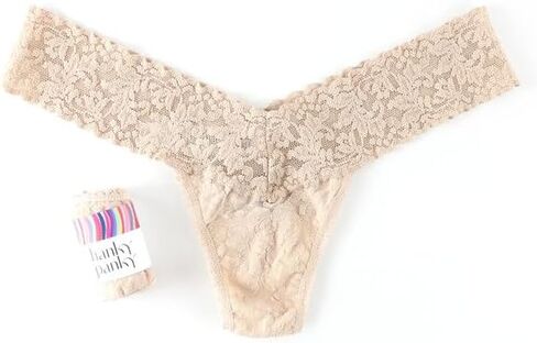 hanky panky, Signature Lace Low Rise Thong 3 Pack, One Size fits 2-12, Taffy, Florence, Chai in Saudi Arabia