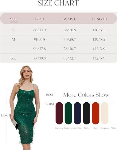 BeryLove Womens Sequin Cocktail Dress Sparkly Glitter Spaghetti Strap Party Club Dress Bodycon Dresses Prom Dress for Teens in Saudi Arabia
