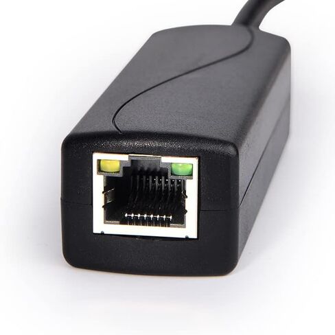 PoE Splitter 12V 2A Output, 5.5x2.1mm DC Plug Cable with IEEE 802.3af/at Adapter Computer Network Interface Devices Accessory for Security Camera in Saudi Arabia