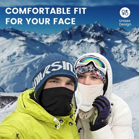 Adjustable Balaclava Face Mask, Ice Silk Design, 2-Pack Shiesty Ski Mask for Men, Women, and Kids, UV Protection Sun Hood in Saudi Arabia