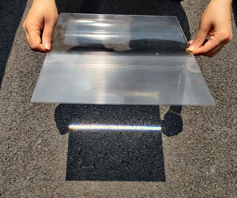 عدسة فريسنل خطية 300 * 300 مم البعد البؤري 300 مم عدسة خطية بصرية، البؤري عبارة عن خط، عدسات أكريليك، تركيز صغير نفاذية الضوء العالية من SIX SEASONS TECH in Kuwait