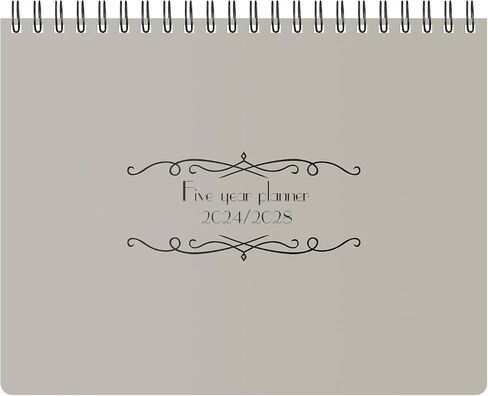 Zhanmai 5 Year Planner Calendar with Tabs 2025 to 2028 11 x 8.5 Inches 5 Year Calendar Monthly Schedule Organizer Spiral Bound(Blue) in Saudi Arabia