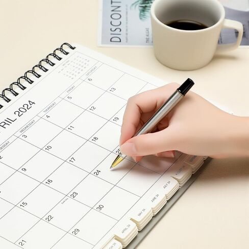 Zhanmai 5 Year Planner Calendar with Tabs 2025 to 2028 11 x 8.5 Inches 5 Year Calendar Monthly Schedule Organizer Spiral Bound(Blue) in Saudi Arabia