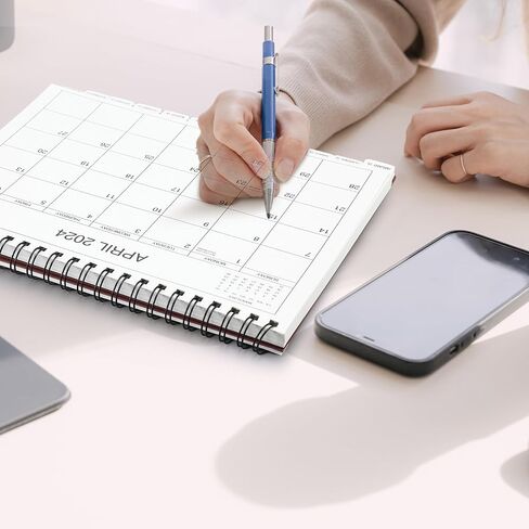Zhanmai 5 Year Planner Calendar with Tabs 2025 to 2028 11 x 8.5 Inches 5 Year Calendar Monthly Schedule Organizer Spiral Bound(Blue) in Saudi Arabia