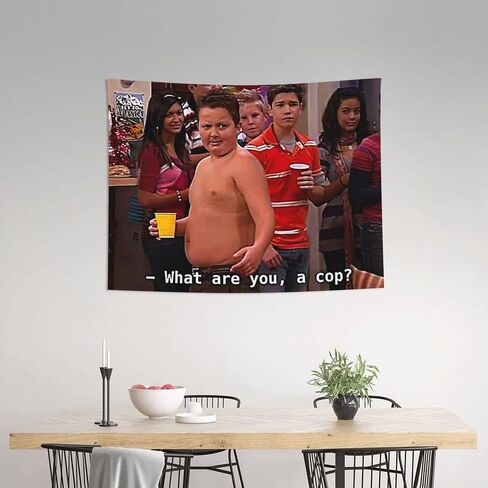 HYYCCUE Gibby Requires Coochie Small Tapestry For Bedroom College Dorm Home Decor Wall Hanging Meme Funny Tapestry 29"X37" in Saudi Arabia