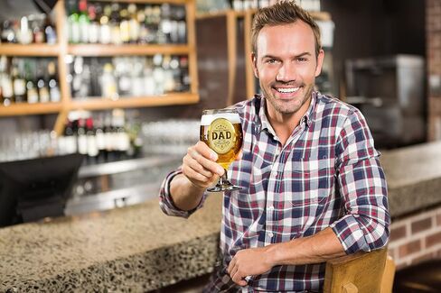 Kies CROWNLY CRYSTAL® Christmas Gifts for Dad Personalized Beer Glass Birthday Gifts for Dad Gifts From Daughter Birthday Gifts for Dad From Son Dad Glasses Best Dad Gifts for Christmas Gifts for Men in Saudi Arabia