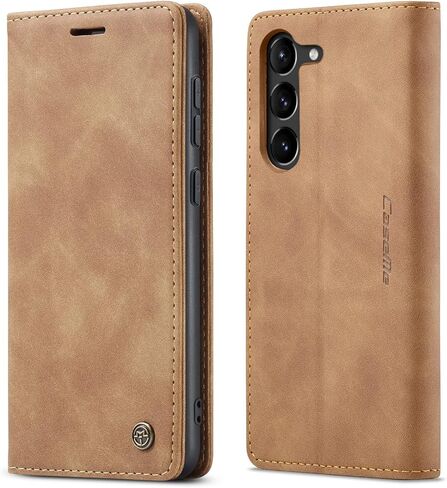 SINIANL Samsung Galaxy S24 Case Wallet, Galaxy S24 Leather Case, Wallet Case Book Folding Flip Case with Kickstand Card Holders Slots Protective Cover for Galaxy S24 Black in Saudi Arabia