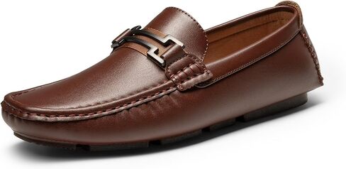 Bruno Marc Men's Penny Loafers Moccasins Shoes in Kuwait