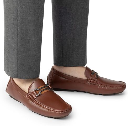 Bruno Marc Men's Penny Loafers Moccasins Shoes in Kuwait