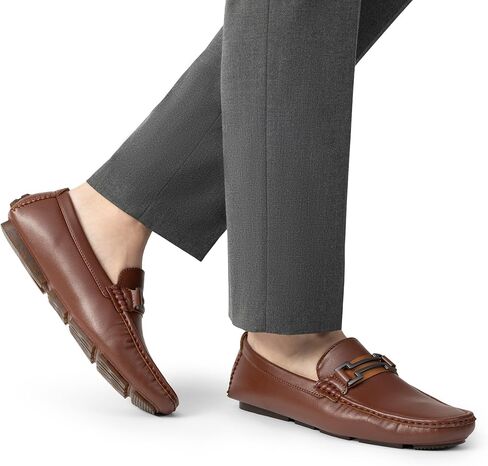 Bruno Marc Men's Penny Loafers Moccasins Shoes in Kuwait