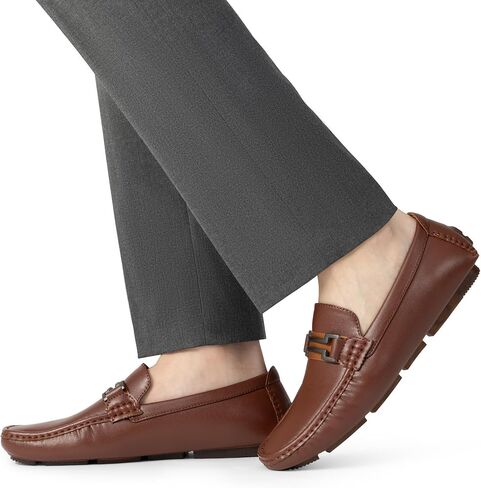 Bruno Marc Men's Penny Loafers Moccasins Shoes in Kuwait