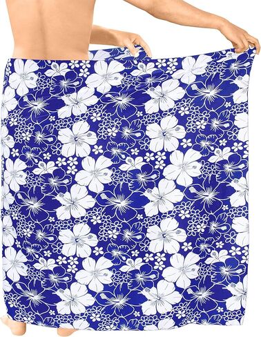 لفافة الاستحمام سارونج للرجال من LA LEELA للسباحة Pareo Aloha in Kuwait