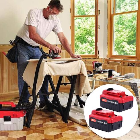 Lasica متوافق مع كابل بورتر 20 فولت 6.0 أمبير استبدال بطارية ليثيوم لبطارية كابل بورتر PCC685L PCC680L PCC681L PCC682L PCC685LP 20 فولت ماكس أدوات الحفر/التأثير، حزم بطاريات، 2 حزمة in Kuwait