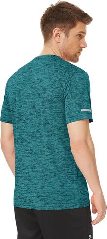 MAGCOMSEN Men's Workout T-Shirts Quick Dry Athletic Moisture Wicking Performance Shirt for Running Gym in Kuwait