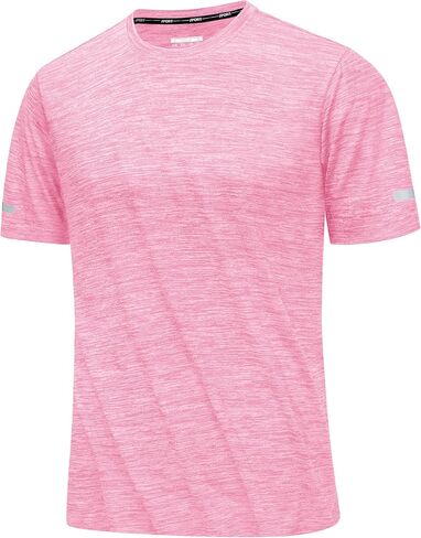 MAGCOMSEN Men's Workout T-Shirts Quick Dry Athletic Moisture Wicking Performance Shirt for Running Gym in Kuwait