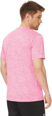 MAGCOMSEN Men's Workout T-Shirts Quick Dry Athletic Moisture Wicking Performance Shirt for Running Gym in Kuwait