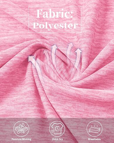 MAGCOMSEN Men's Workout T-Shirts Quick Dry Athletic Moisture Wicking Performance Shirt for Running Gym in Kuwait