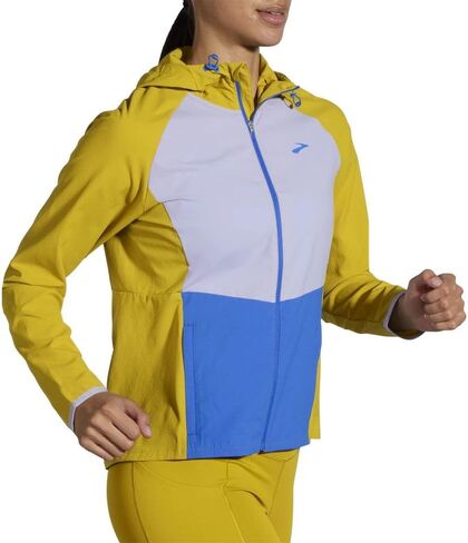 Brooks Canopy Jacket Golden Hour/Violet Dash XL (US Women's 16-18) in Saudi Arabia