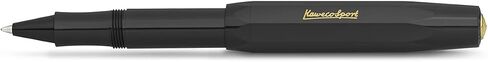 Kaweco CLASSIC SPORT Gel/Ballpoint Pen Black I Including 0.7 mm Rollerball Pen Refill for Left-Handed and Right-Handed Users in Classic Design with Ceramic Ball I Gel Rollerball 13 cm in Saudi Arabia