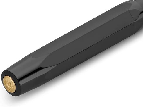 Kaweco CLASSIC SPORT Gel/Ballpoint Pen Black I Including 0.7 mm Rollerball Pen Refill for Left-Handed and Right-Handed Users in Classic Design with Ceramic Ball I Gel Rollerball 13 cm in Saudi Arabia