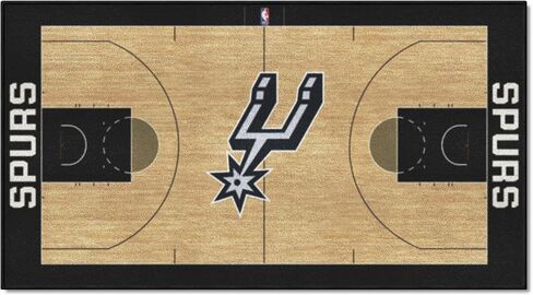 FANMATS NBA San Antonio Spurs Nylon Face NBA Court Runner-Small , 24x44 in Saudi Arabia