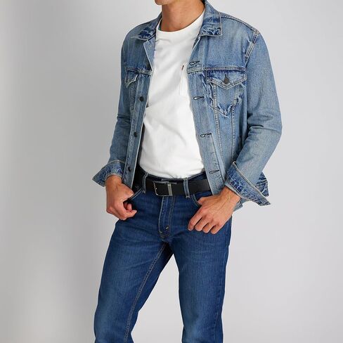 Levi's Men's Casual Two-in-One Reversible Everyday Jeans Belt in Kuwait