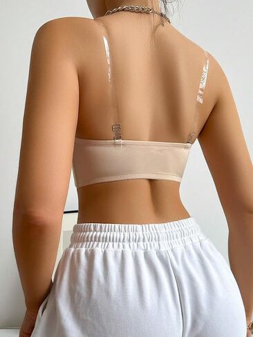 Milumia Women's Strapless Bandeau Bra Front Closure Wirefree Tube Top Bralettes in Saudi Arabia