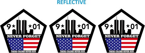3 pcs Always Remember 9-11 Hard Hat Sticker Patriotic Decal, US Flag American Sticker Patriotic Bumper Car in Saudi Arabia
