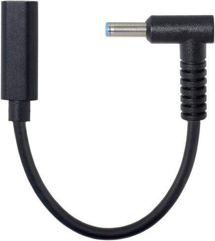 cablecc Type C USB-C Female Input to DC 5.5x2.1mm Power PD Charge Cable fit for Laptop 18-20V in Saudi Arabia