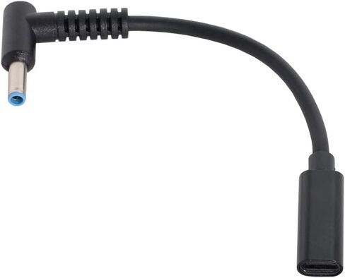 cablecc Type C USB-C Female Input to DC 5.5x2.1mm Power PD Charge Cable fit for Laptop 18-20V in Saudi Arabia
