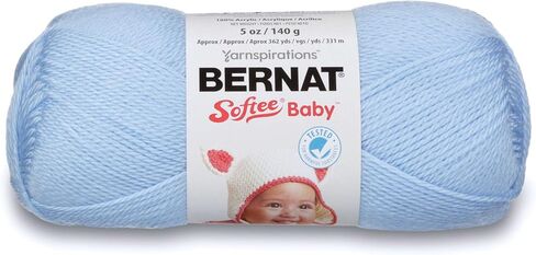 Bernat Softee Baby Yarn - 6 Color Assortment (Mix 1) in Saudi Arabia