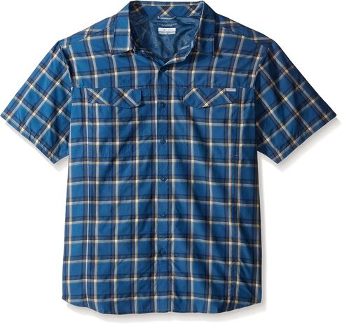 Columbia Men's Silver Ridge Multi Plaid Big & Tall Short Sleeve Shirt in Saudi Arabia