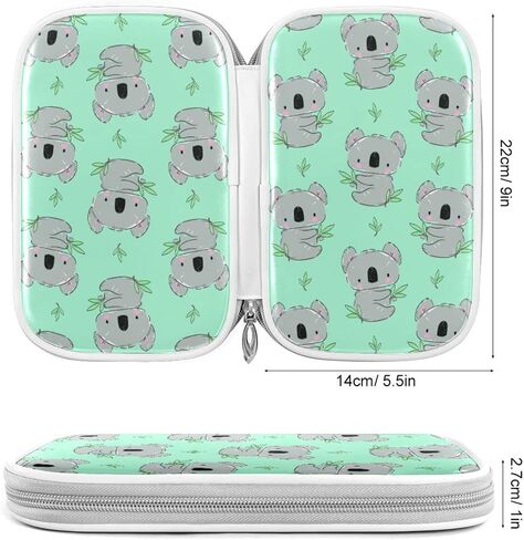 ZZKKO Animal Llama Pencil Bag Case Zipper Pencil Holder Organizer Stationary Pen Bag Cosmetic Makeup Bag Pouch Purse for School Office Supplies in Saudi Arabia