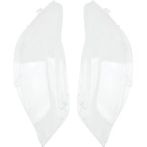 AUTOKAY Car Headlight Lens Cover for BMW 2 Series F22 F23 Coupe 2014-2021, Pair