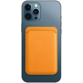 Lacase Magnetic Card Wallet Holder with MagSafe for iPhone 14 Series/iPhone 13 Series/iPhone 12 Series, (Sequoia Green)