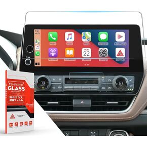 Tempered Glass Screen Protector For Toyota Grand Highlander,Nano Protective Film Compatible With AC Panel Air Conditioner Anti-Scratch Grand Highlander Accessories