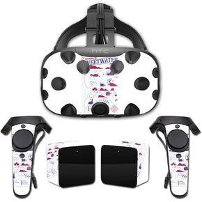 MightySkins Skin Compatible with HTC Vive Full Coverage - Sweetwater Map | Protective, Durable, and Unique Vinyl Decal wrap Cover | Easy to Apply, Remove, and Change Styles | Made in The USA