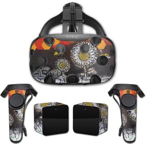 MightySkins Skin Compatible With HTC Vive Full Coverage - Urban Pollination | Protective, Durable, and Unique Vinyl Decal wrap cover | Easy To Apply, Remove, and Change Styles | Made in the USA