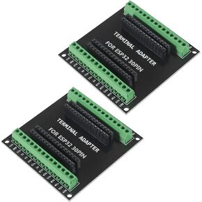 3PCS ESP32 Expansion Board 30Pin GPIO Breakout Board 1 into 2 Module Terminal Adapter Compatible with 30 Pins ESP32 Development Board
