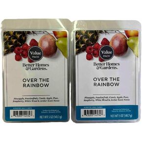 Better Homes & Garden Over The Rainbow Scented Wax Melts, 5 oz 2 Pack, Blue, OTR5oz2pk