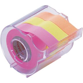 Yamato RK-15CH-B Sticky Notes Roll Tape with Cutter, 0.6 inches (15 mm) x 32.8 ft (10 m)
