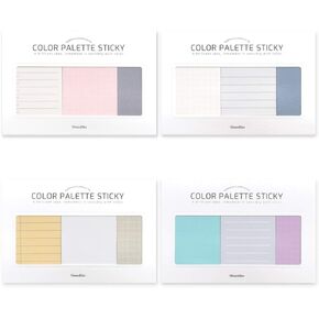 Monolike Color Palette Sticky Plan 300 A Set 4p - لوحة مذكرة ذاتية اللصق 50 ورقة in Saudi Arabia