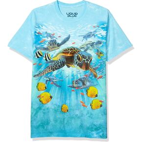 Liquid Blue Men's Sea Turtles T-Shirt
