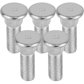 5 Pcs Wheel Studs, M12-1.50 Steel Lug Bolts, 49mm Extended Tire Studs Replacemnet OEM# 90942-02049, Car Accessories Wheel Hub Screw Bolts for Chevrolet Lexus Toyota Avalon Camry Corolla