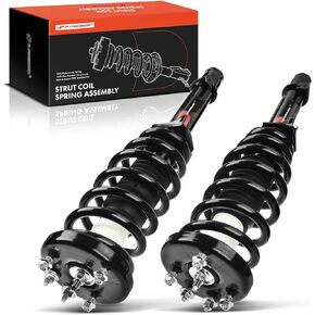 A-Premium Front Pair (2) Complete Strut & Coil Spring Assembly with Acura TL 2009 2010 2011 2012 2013 2014 V6 3.5L 3.7L FWD, Driver & Passenger