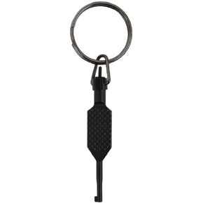 Rothco Flat Knurled Swivel Handcuff Key, Black
