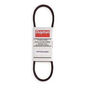 4L190 V-Belt, Outside Length 19", Pack of 5