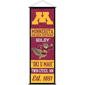 WinCraft Minnesota Gophers Banner and Scroll Sign