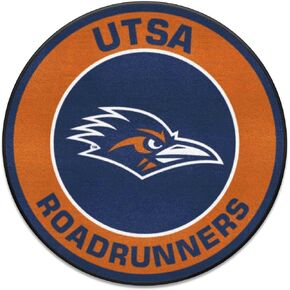 FANMATS 35973 UTSA Roadrunners Roundel Rug - 27in. Diameter