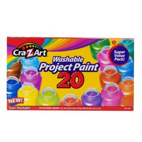 Cra-Z-Art Washable Poster Kids Paint, 20 Count
